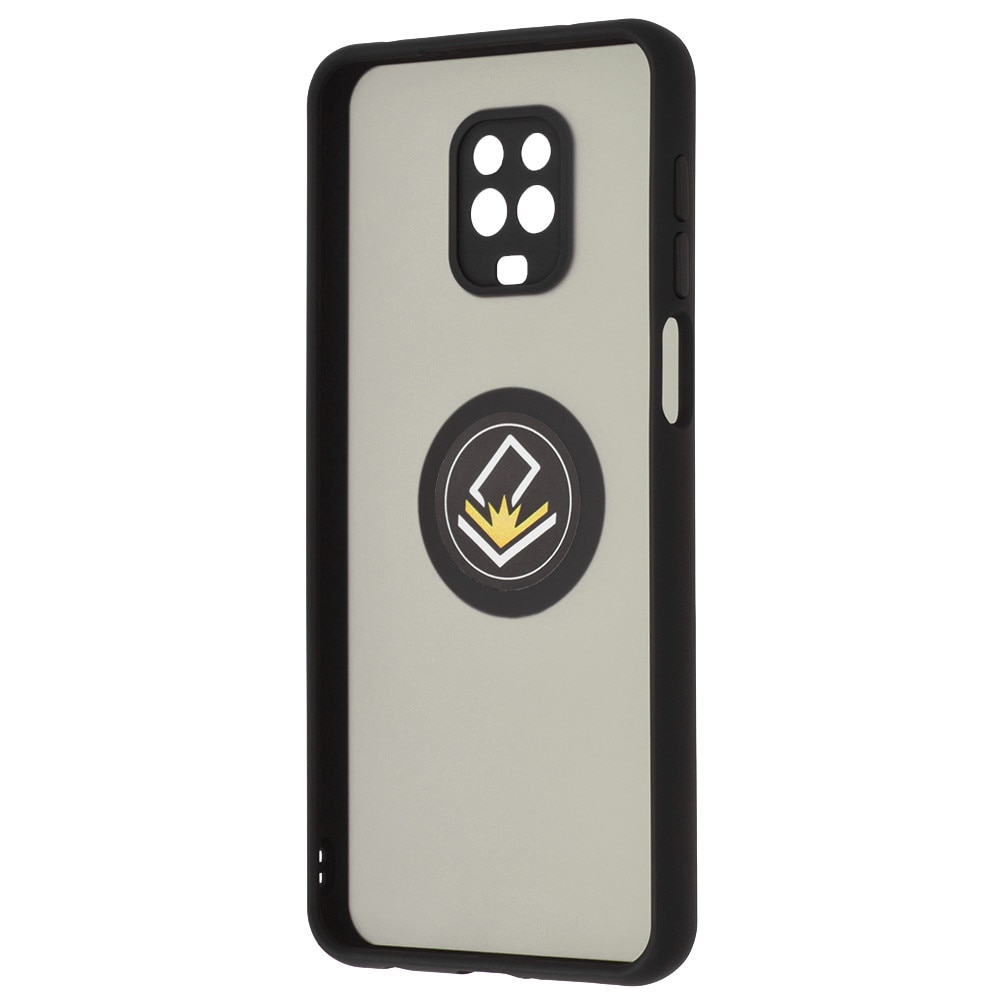 Husa pentru Xiaomi Redmi Note 9S / Note 9 Pro / Note 9 Pro Max - Techsuit Glinth - Black