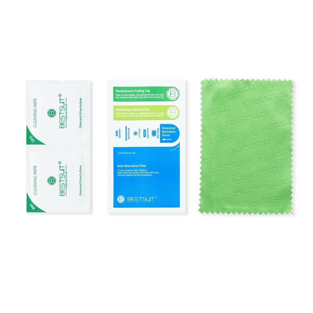 Folie de sticla compatibila cu Samsung Galaxy Tab A9 (8.7"), nano, flexibila, hibrida, securizata, complet lipita, Bestsuit