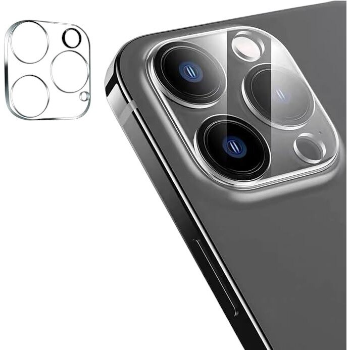 Sticla protectie camera telefon, Full screen, compatibila cu Apple iPhone 17 Pro Max, Sticla Securizata, 9H, Atasare Usoara, Transparent