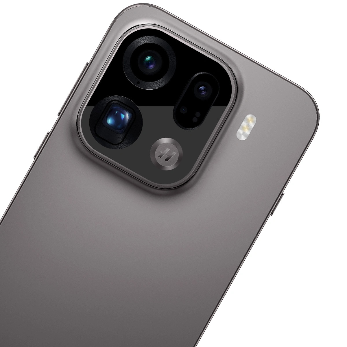 Set 2x Sticla camera foto Bizon Glass Silk Lens pentru Oppo Find X9 Pro, Negru