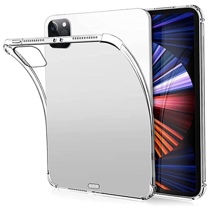 Husă tableta G-Tech, ultra subțire, transparentă, protecție antisoc, 11 inch