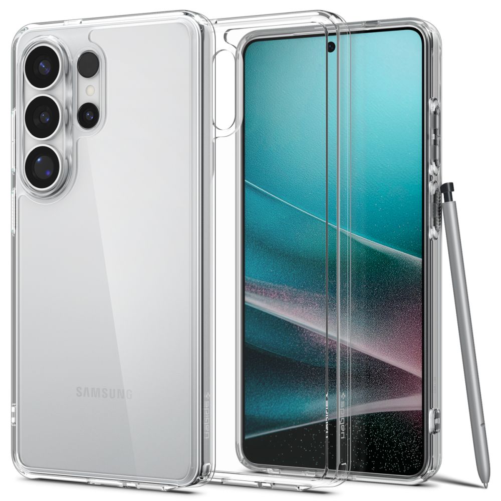 Carcasa Spigen Ultra Hybrid compatibila cu Samsung Galaxy S26 Ultra, Transparent