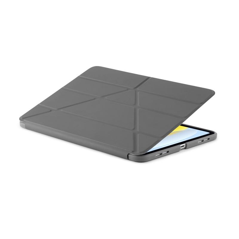 Husa Pipetto Origami No1 Original compatibila cu iPad Air 11 inch 2024 / iPad Air 10.9 inch 2022/2020, Grey