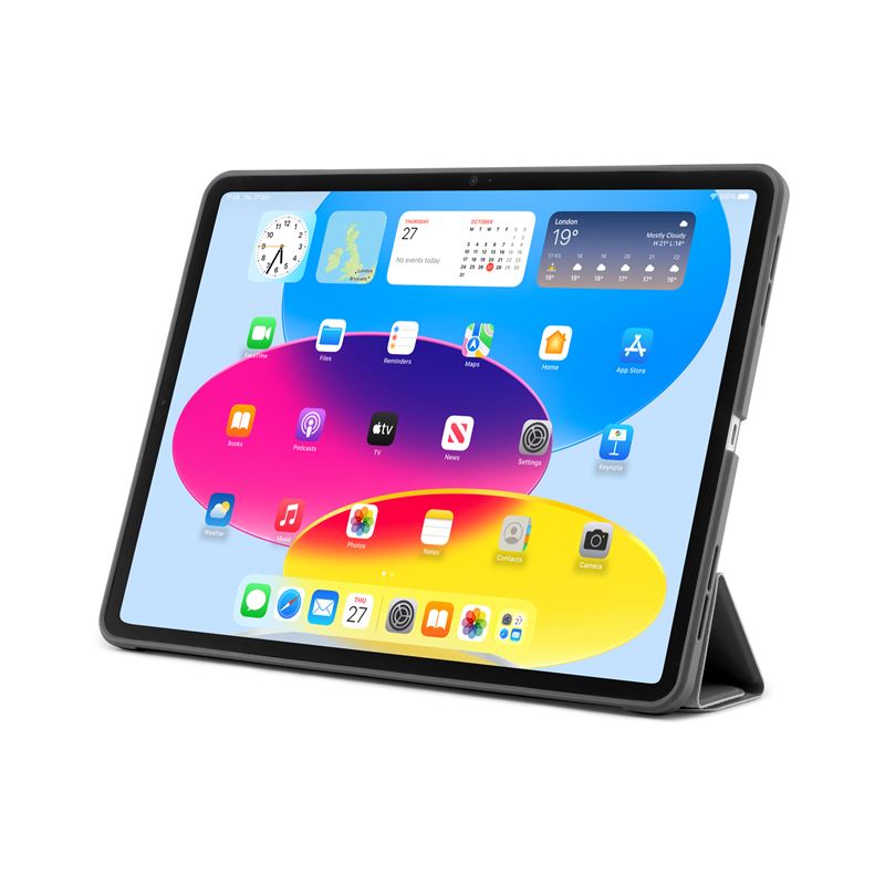 Husa Pipetto Origami No1 Original compatibila cu iPad Air 11 inch 2024 / iPad Air 10.9 inch 2022/2020, Grey