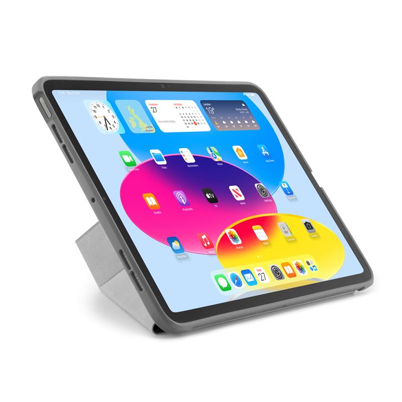 Husa Pipetto Origami No1 Original compatibila cu iPad Air 11 inch 2024 / iPad Air 10.9 inch 2022/2020, Grey