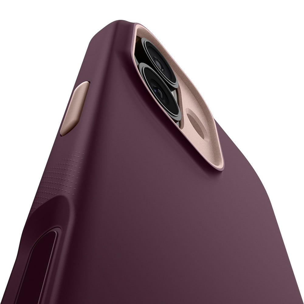 Husa, Spigen Nano Pop Mag pentru iPhone 17, Bordo-Roz