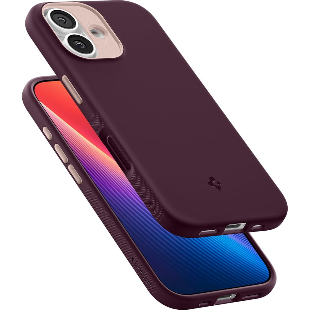 Husa, Spigen Nano Pop Mag pentru iPhone 17, Bordo-Roz