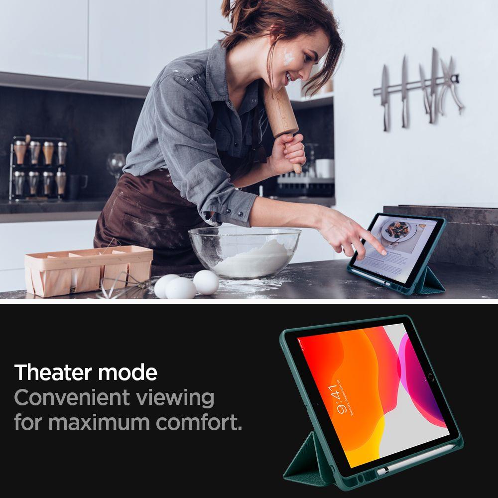 Husa iPad 10.2 inch 2019 Spigen Urban Fit Verde