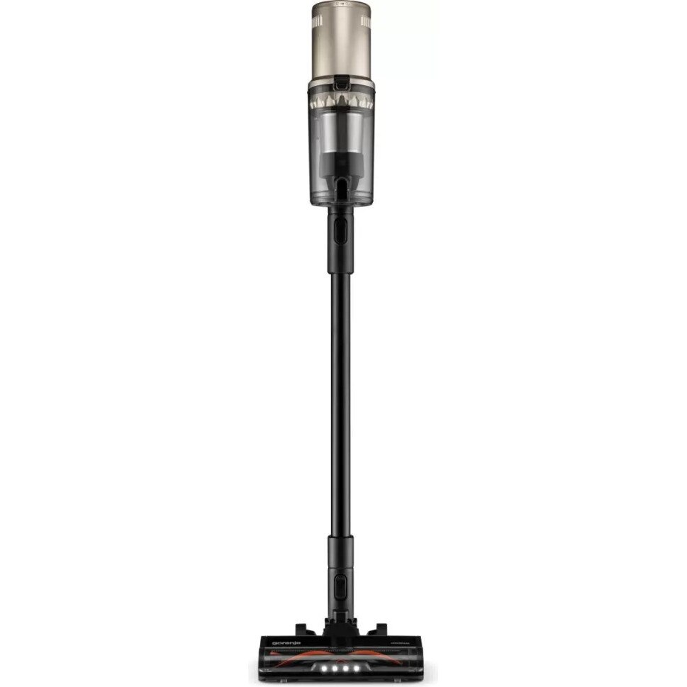 Aspirator vertical Gorenje SVC259441NFGO, display LED, filtru H13, iluminare LED, baterie Li-ion, maro