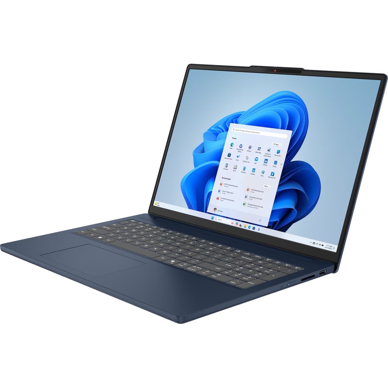 Laptop Lenovo IdeaPad Slim 3 14IRH10 cu procesor Intel® Core i5-13420H pana la 4.6 GHz, 14" WUXGA, OLED, 24 GB DDR5 RAM, 512 GB SSD, Intel® UHD Graphics, Windows 11 Pro, Cosmic Blue