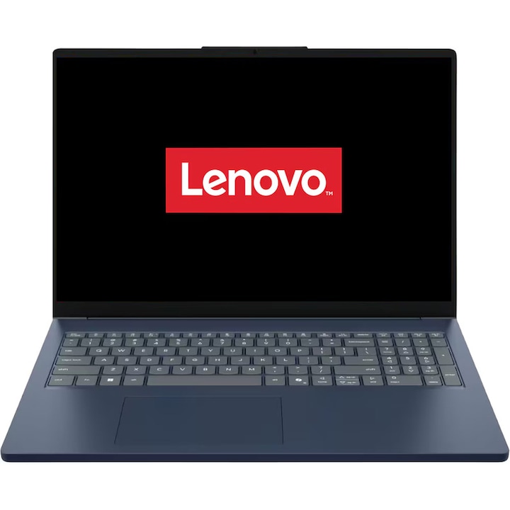 Laptop Lenovo IdeaPad Slim 3 14IRH10 cu procesor Intel® Core i5-13420H pana la 4.6 GHz, 14" WUXGA, OLED, 24 GB DDR5 RAM, 512 GB SSD, Intel® UHD Graphics, Windows 11 Pro, Cosmic Blue