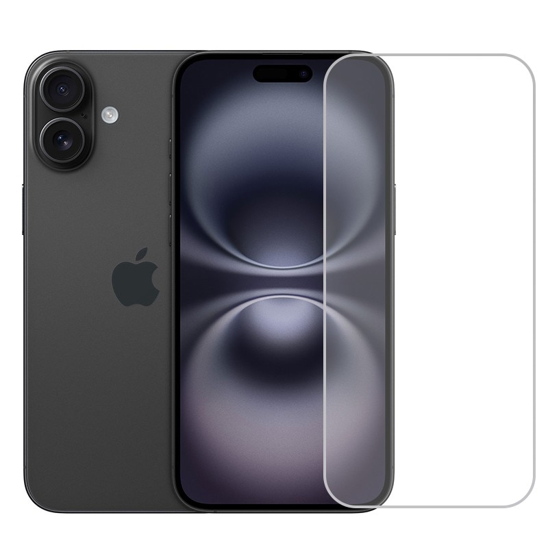Folie de Protectie pentru Apple iPhone 16, Leski, Sticla Securizata 3D, High Definition pentru Ecran complet, Anti Zgirieturi, Anti bule, Transparenta