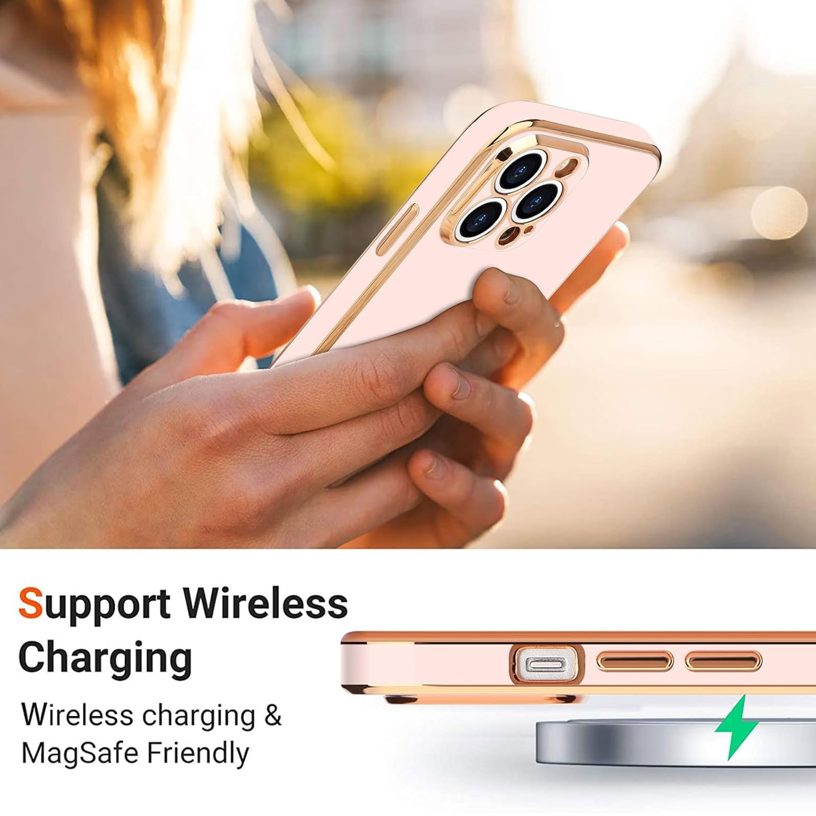 Husa telefon compatibila iPhone 16 plus, Hggzeg, Husa protectie, Antizgarieturi si rezistent la socuri, Margini ridicate pentru protectia ecranului, Protectie Camera, Usor de instalat, TPU, Negru