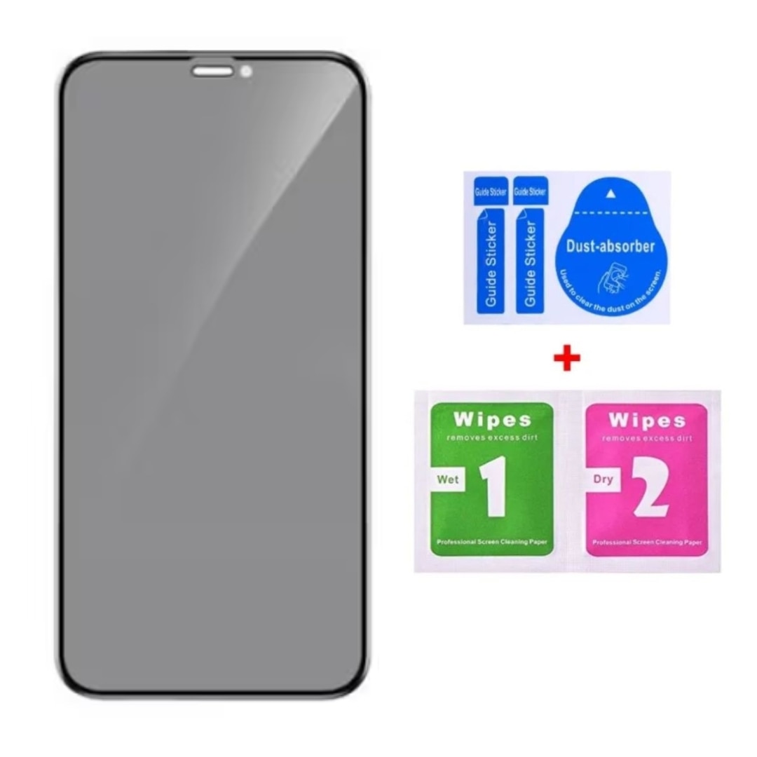 Folie sticla privacy pentru Iphone 13 MINI - Full glue