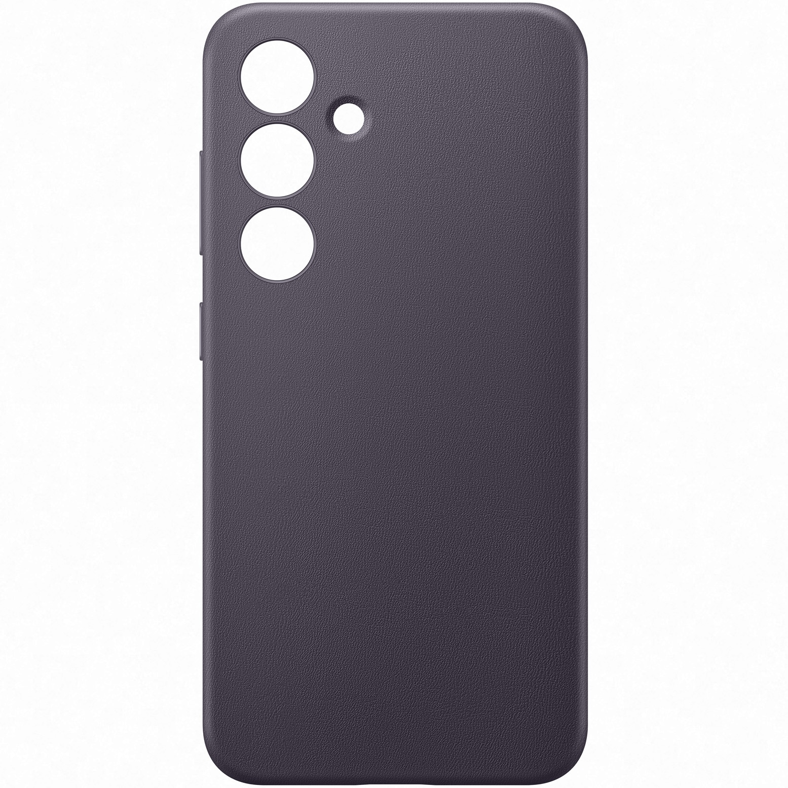 Husa de protectie Samsung Vegan Leather Case pentru Galaxy S24, DARK VIOLET