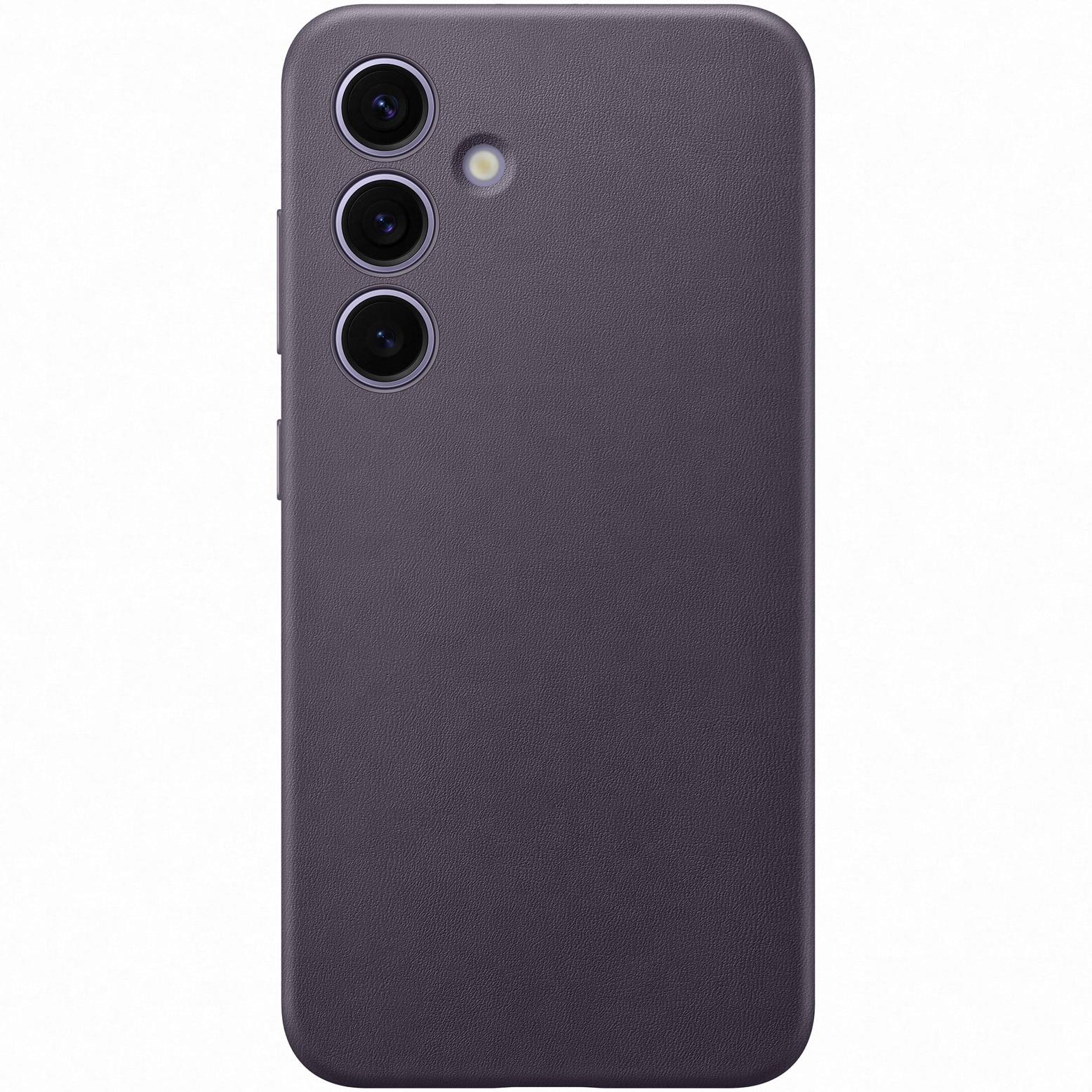 Husa de protectie Samsung Vegan Leather Case pentru Galaxy S24, DARK VIOLET
