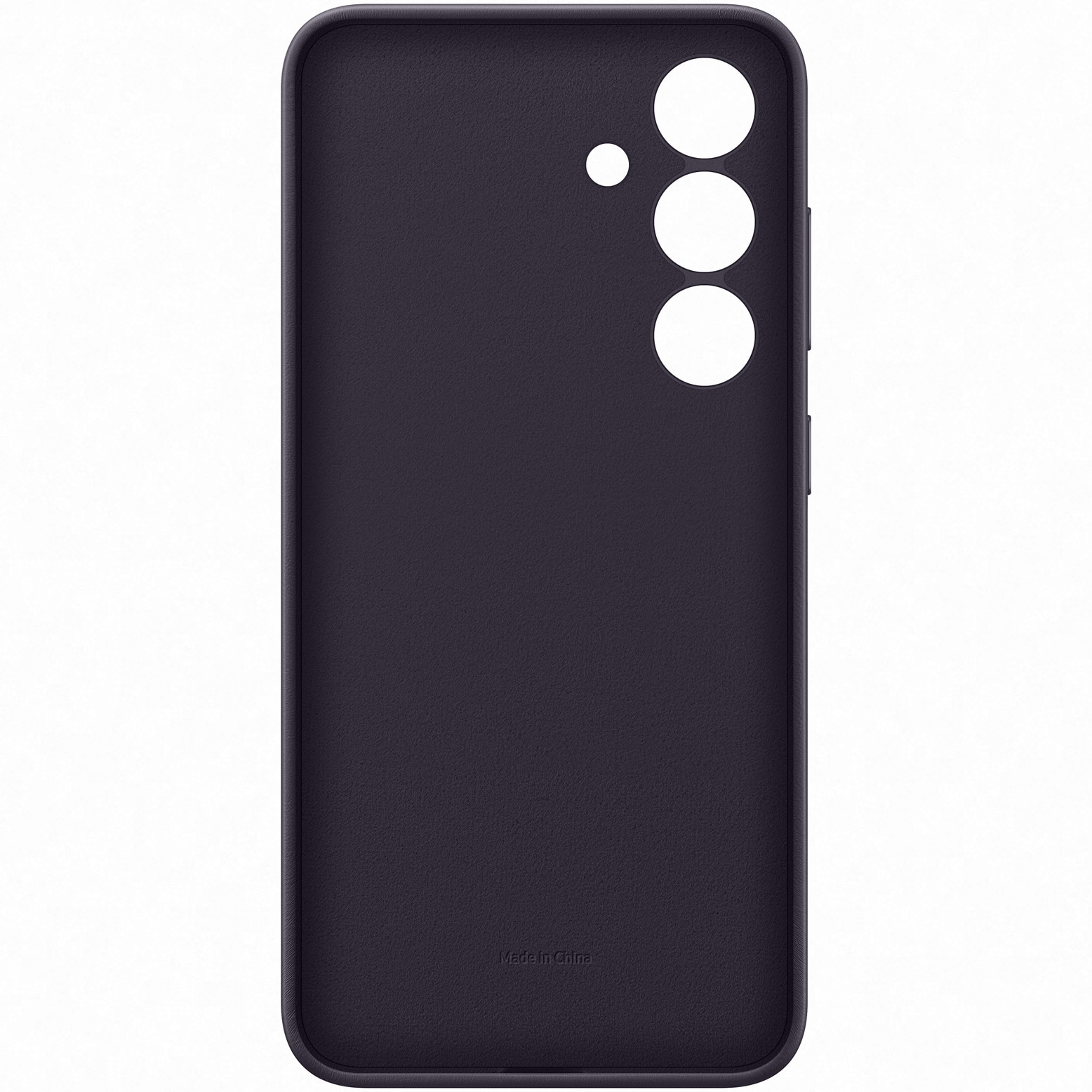 Husa de protectie Samsung Vegan Leather Case pentru Galaxy S24, DARK VIOLET