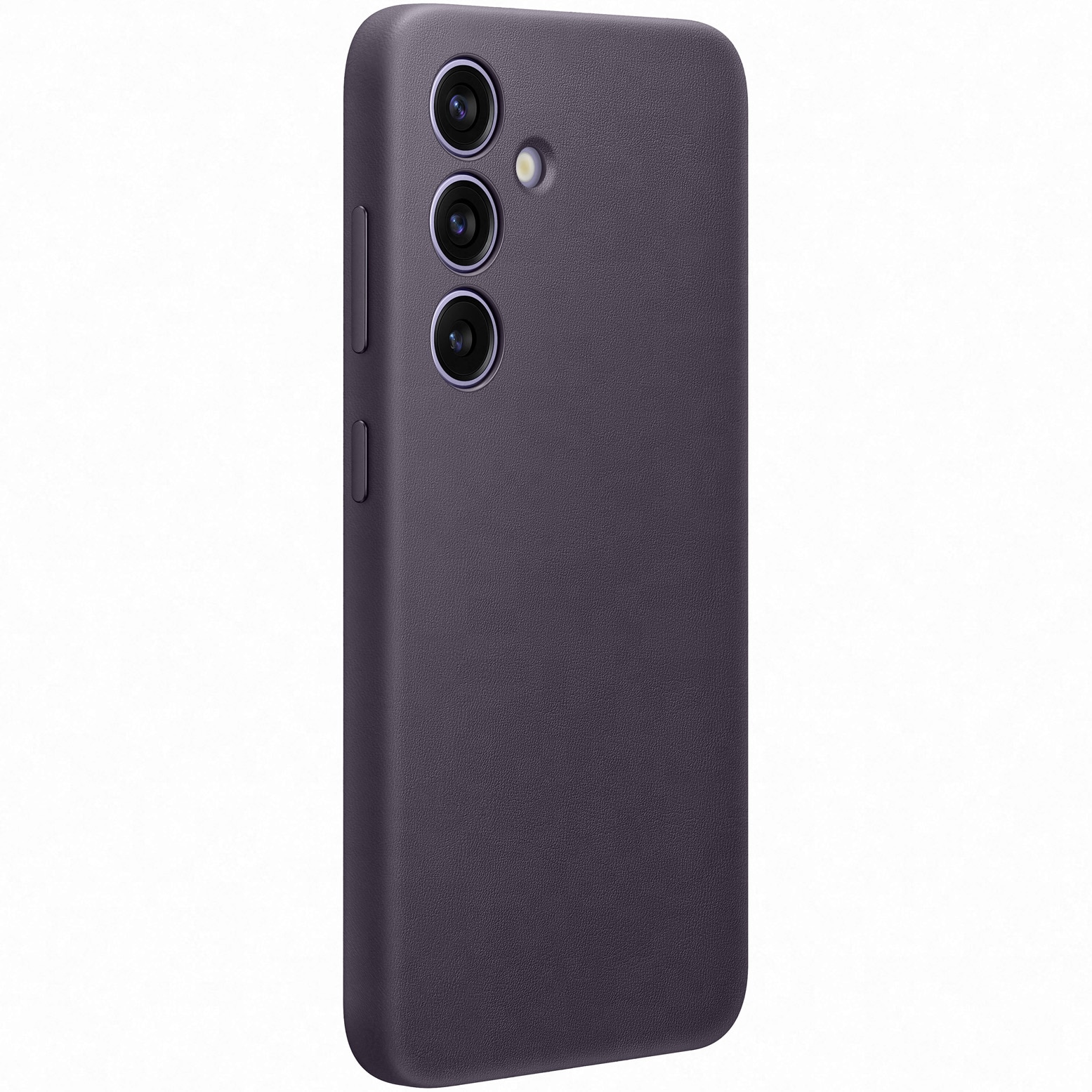 Husa de protectie Samsung Vegan Leather Case pentru Galaxy S24, DARK VIOLET