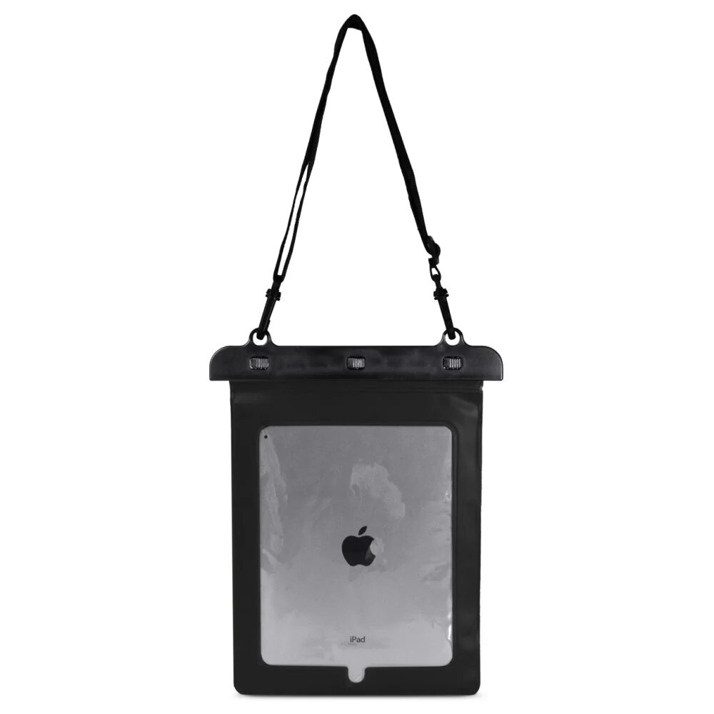Husa tableta, Hurtel, PVC, Universal, Impermeabil, Negru