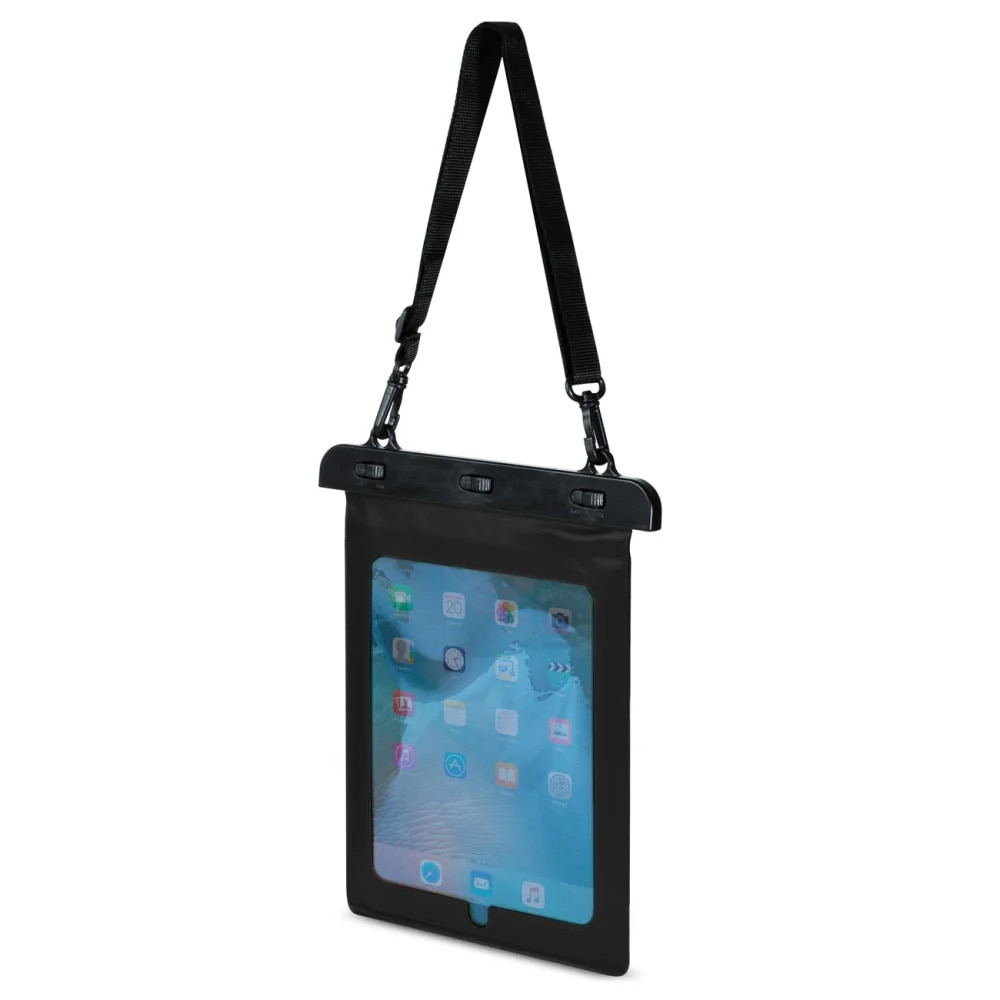 Husa tableta, Hurtel, PVC, Universal, Impermeabil, Negru