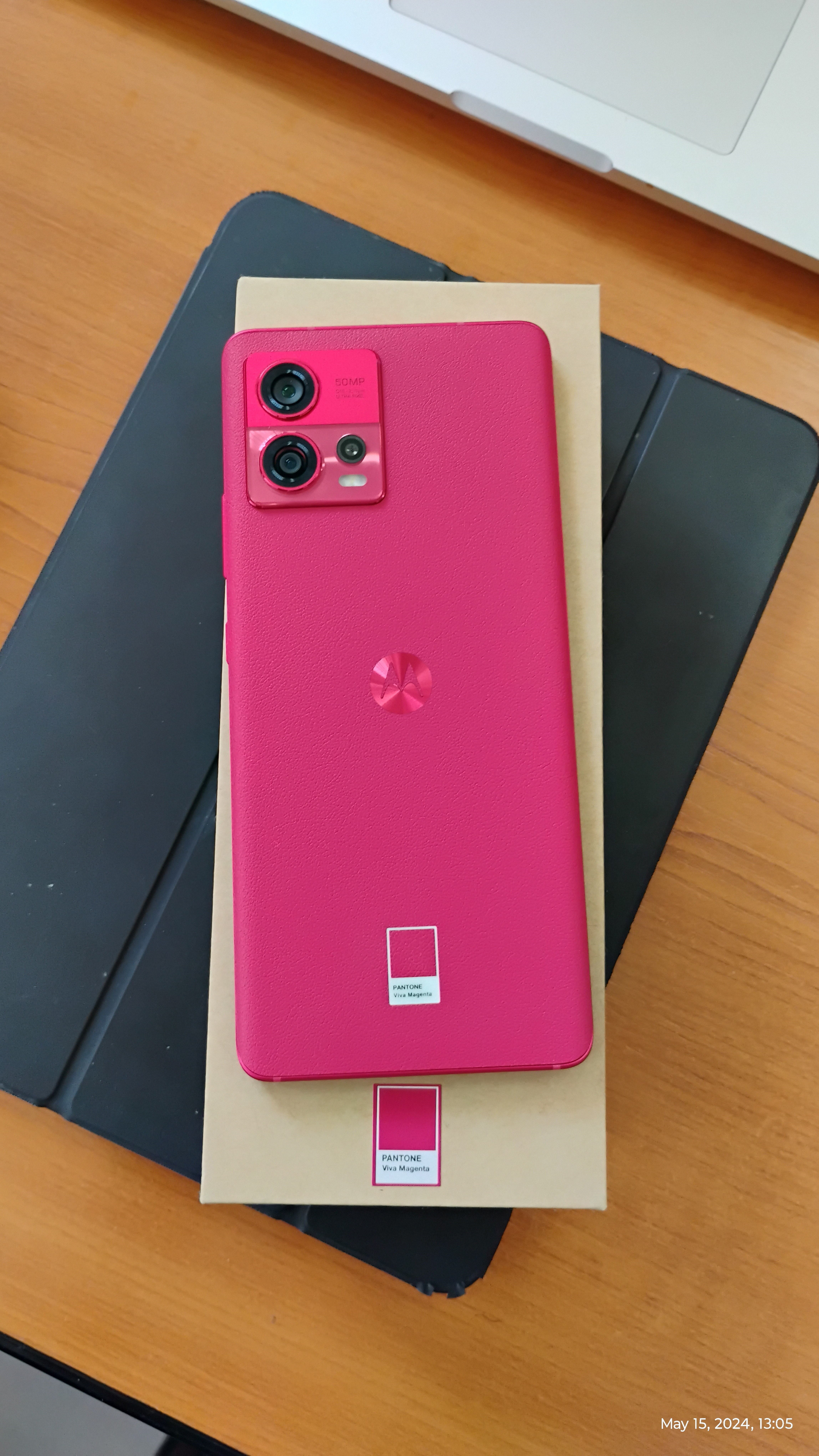 RESIGILAT: Telefon mobil Motorola Edge 30 Fusion, Dual SIM, 128GB, 8GB RAM, 5G, Cosmic Grey