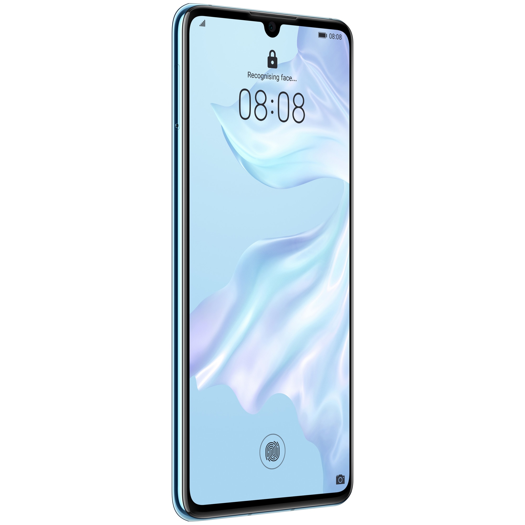 RESIGILAT: Telefon mobil Huawei P30, Dual SIM, 128GB, 6GB RAM, 4G, Breathing Crystal