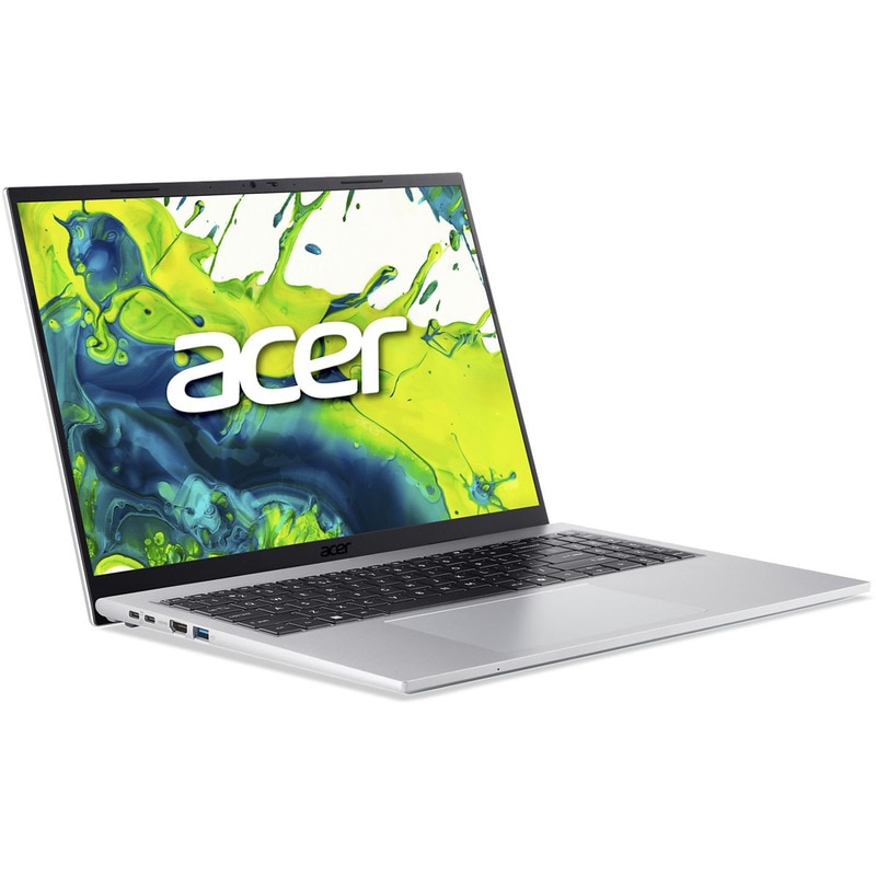 Laptop Acer Aspire Go 16 cu procesor Intel® Core™ i9-13900H pana la 5.4 GHz, 16", WUXGA IPS, 120 Hz, 16 GB DDR5, 256 GB SSD, Intel® Iris® Xe Graphics, Windows 11 Pro, Pure Silver