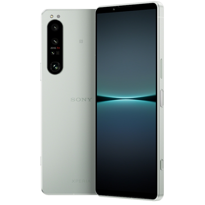 RESIGILAT: Telefon mobil, Sony XPERIA 1 IV, SIM dual, 12 GB RAM, 256 GB, Ice White