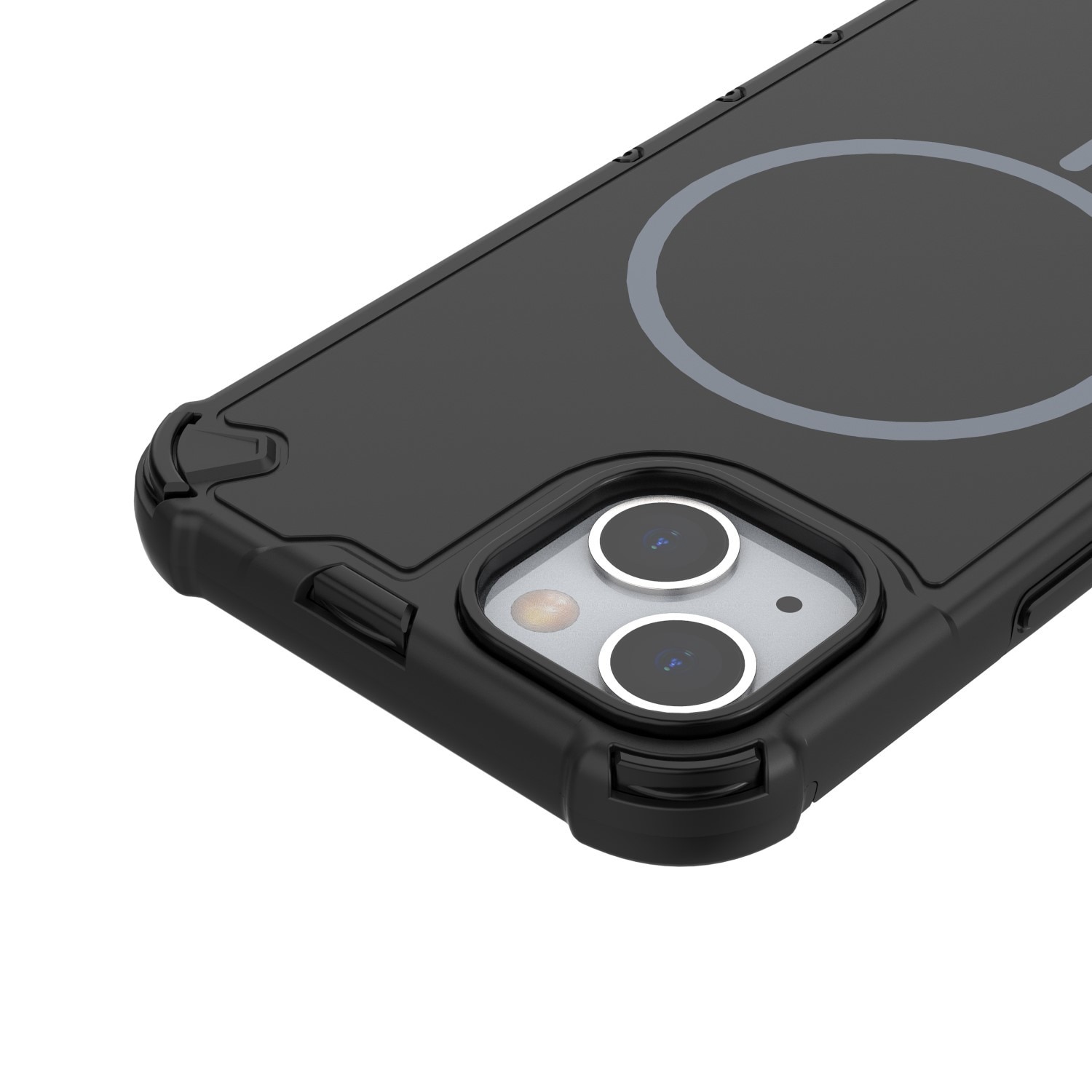 BestCase® Husa ProShield Magsafe, Compatibila cu Apple iPhone 15, Anti-Soc, Colturi Intarite, Protectie Camera si Ecran, Negru
