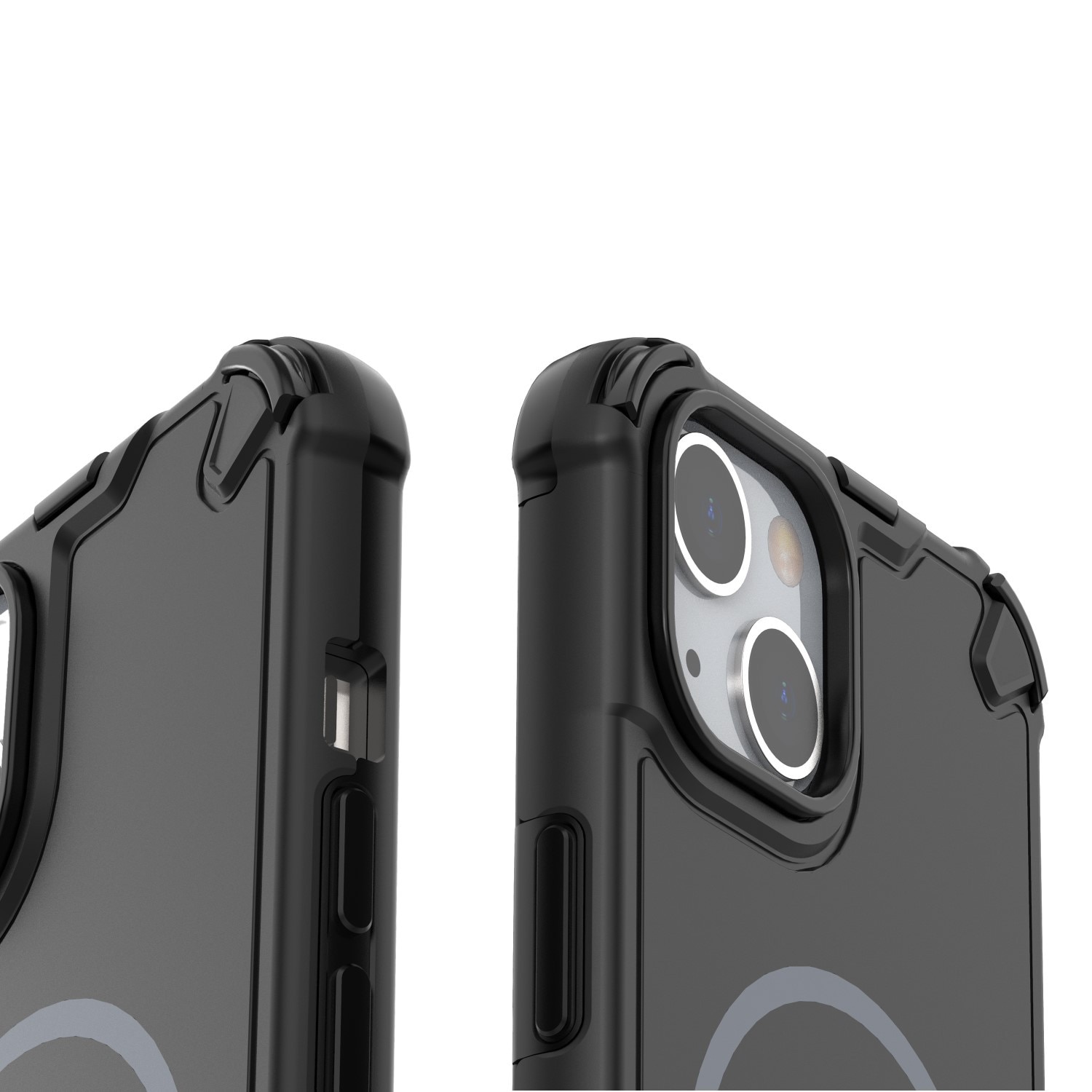 BestCase® Husa ProShield Magsafe, Compatibila cu Apple iPhone 15, Anti-Soc, Colturi Intarite, Protectie Camera si Ecran, Negru