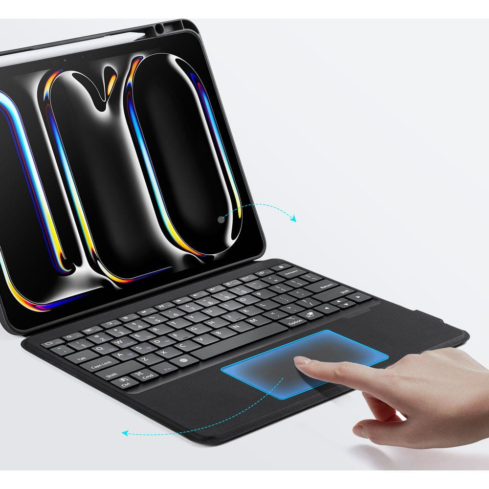 Husa tableta Dux Ducis Bluetooth DK Series pentru iPad Pro 13 "7th gen 2024, negru
