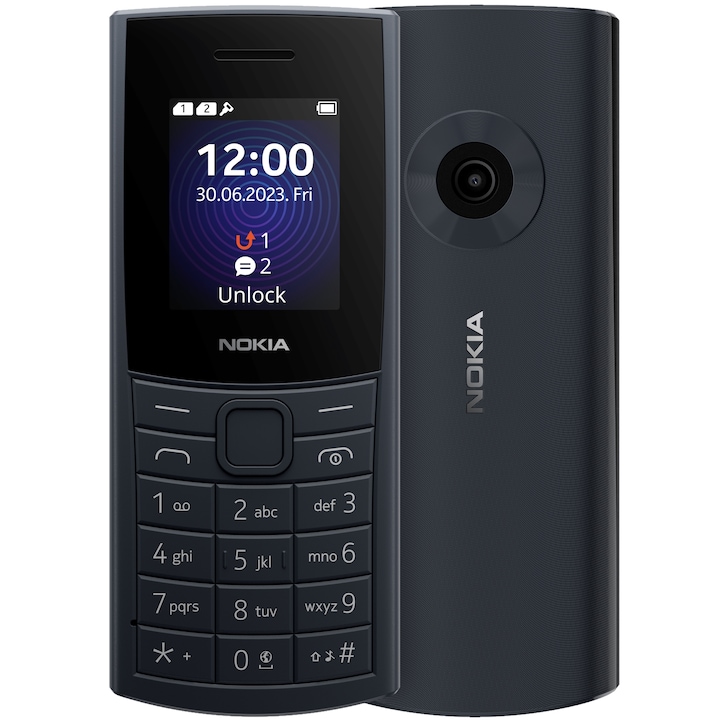 Telefon mobil Nokia 110 4G (2023), Dual SIM, Blue