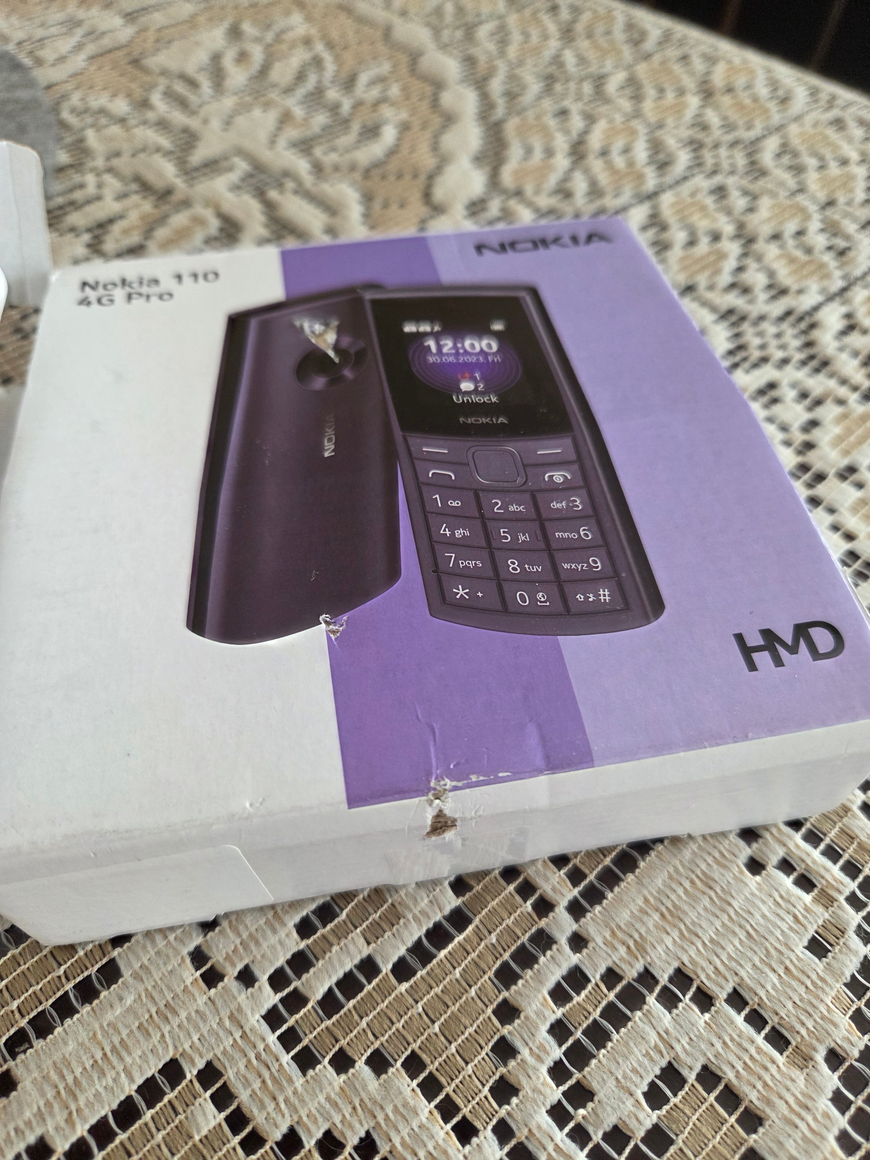 Telefon mobil Nokia 110 4G (2023), Dual SIM, Blue