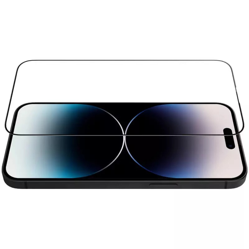 Folie telefon, Sticla, Pentru Apple iPhone 14 Pro Max, Negru