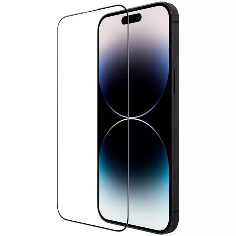 Folie telefon, Sticla, Pentru Apple iPhone 14 Pro Max, Negru