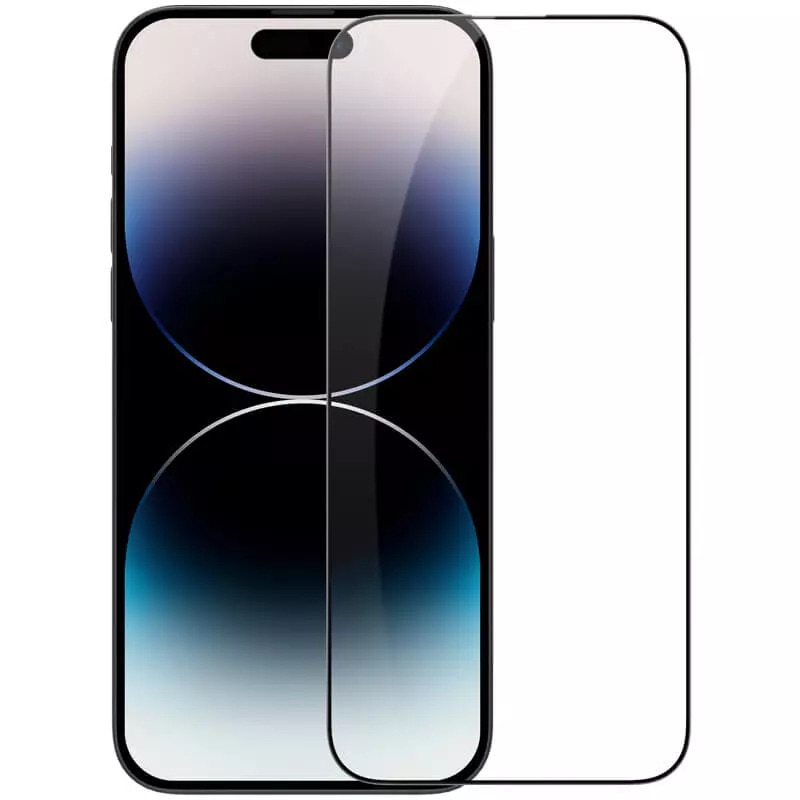 Folie telefon, Sticla, Pentru Apple iPhone 14 Pro Max, Negru