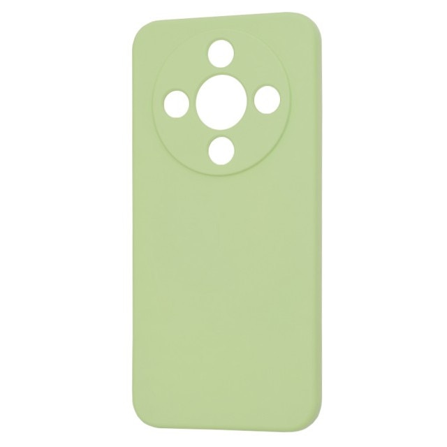 Husa Upzz® No Logo Compatibila Cu Honor Magic 8 Lite, Protectie La Camere, Alcantara La Interior, Matcha Verde