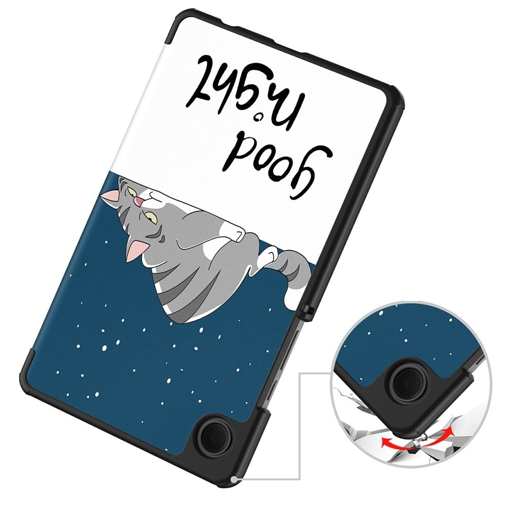 Husa tableta, Smartcase, pentru Samsung Galaxy Tab A11/A9, design elegant, material PU + PC, functie suport, auto sleep/wake