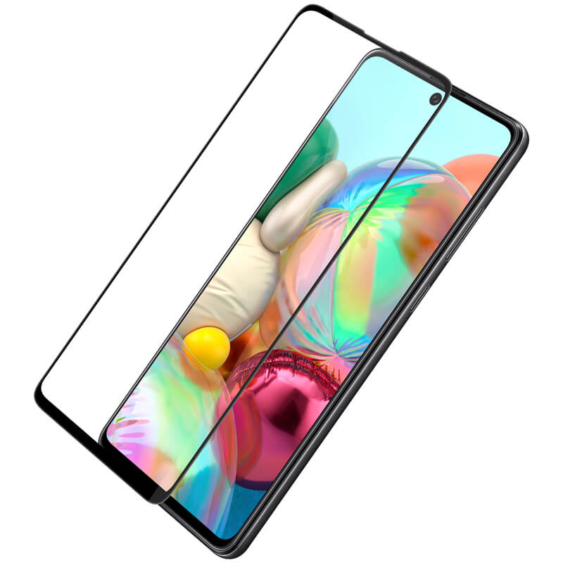 Folie protectie 5D, sticla temperata, pentru Samsung Galaxy S20 Plus, Protectie Profesionala, Full Cover, Anti Zgarieturi, Anti Socuri, Full Glue, Black