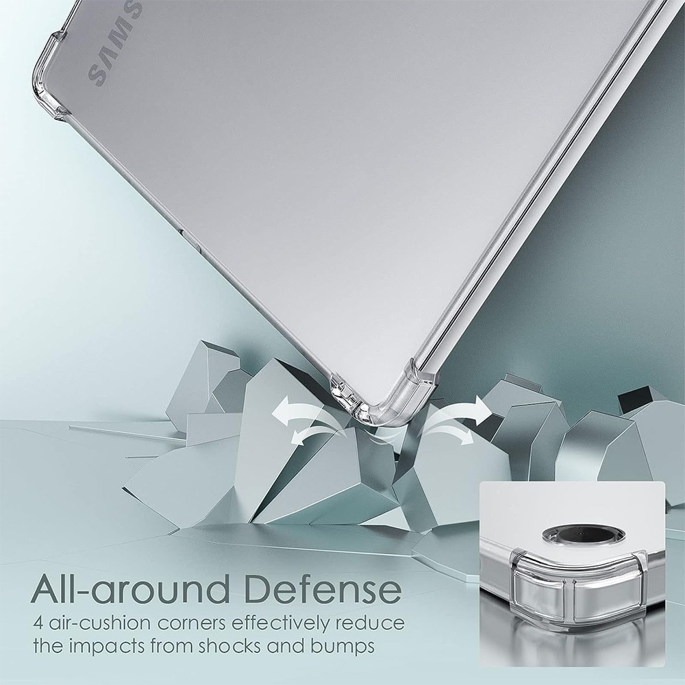 Husă pentru tabletă G-Tech, protecție antisoc, silicon ultra subțire, transparent, pentru iPad Pro 11" (2021)