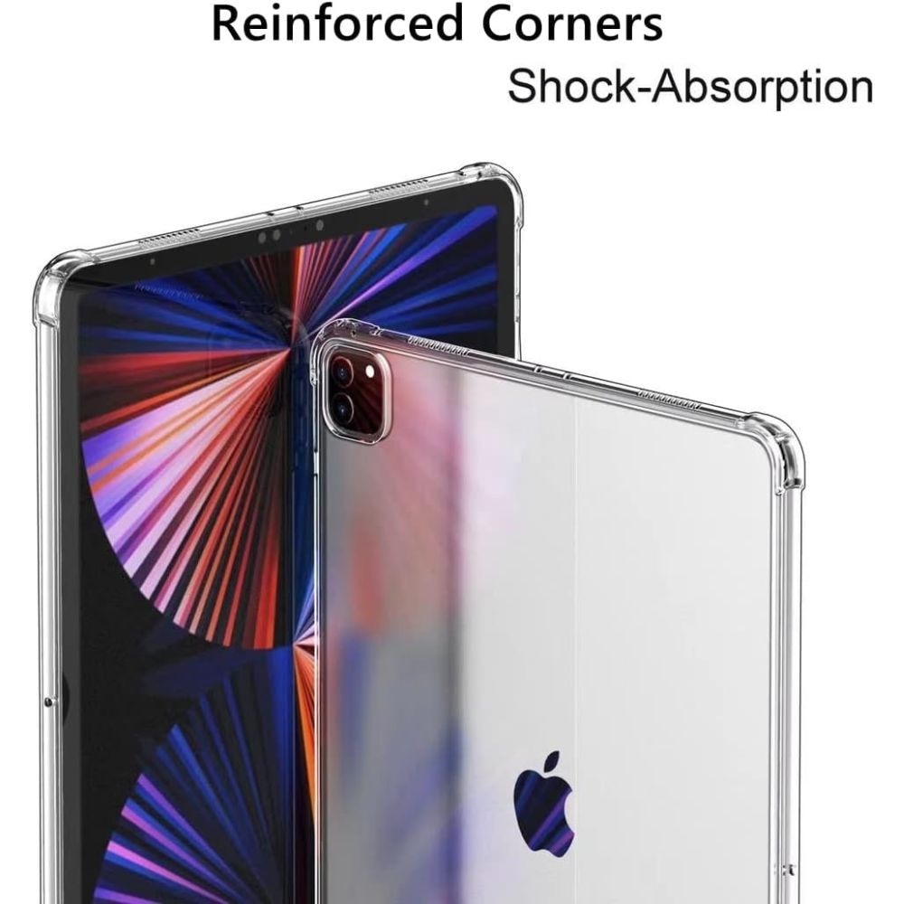 Husă pentru tabletă G-Tech, protecție antisoc, silicon ultra subțire, transparent, pentru iPad Pro 11" (2021)