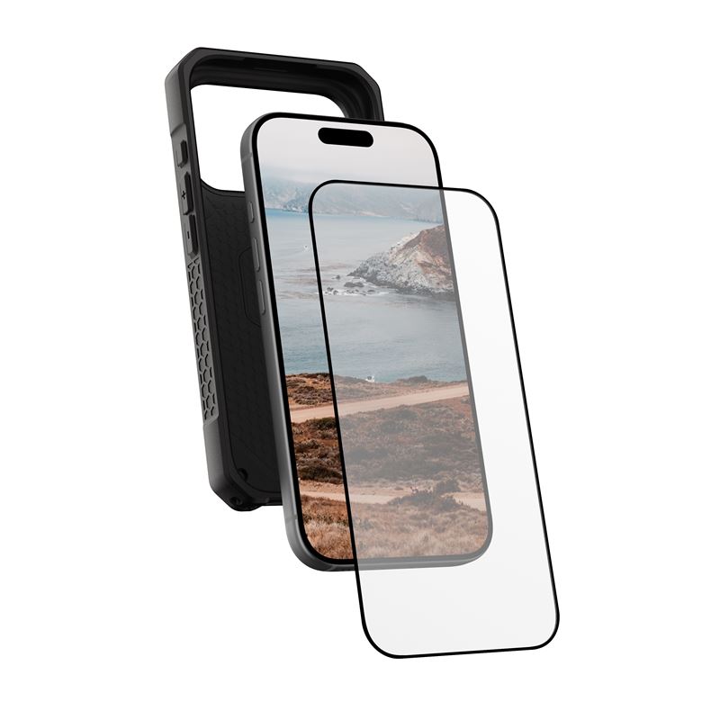 Folie sticla securizata UAG Glass Shield compatibila cu iPhone 17 Pro Max, Transparent