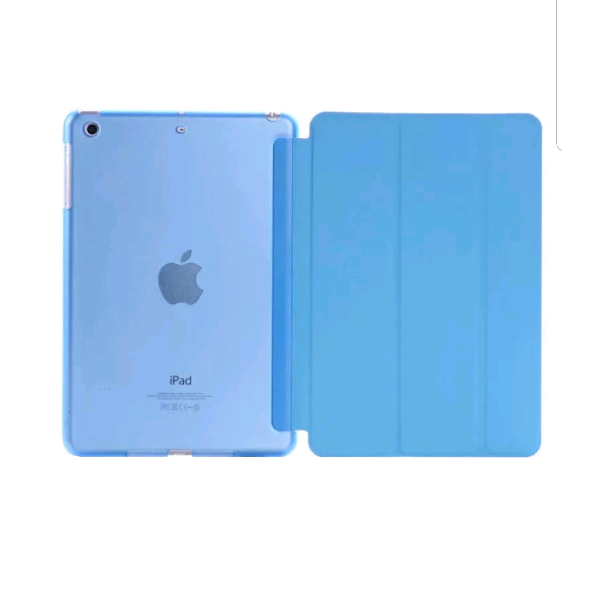 Husa smart cover compatibila cu Ipad Mini 5, Telgo, inchidere magnetica, Albastru-TELGORBCS®
