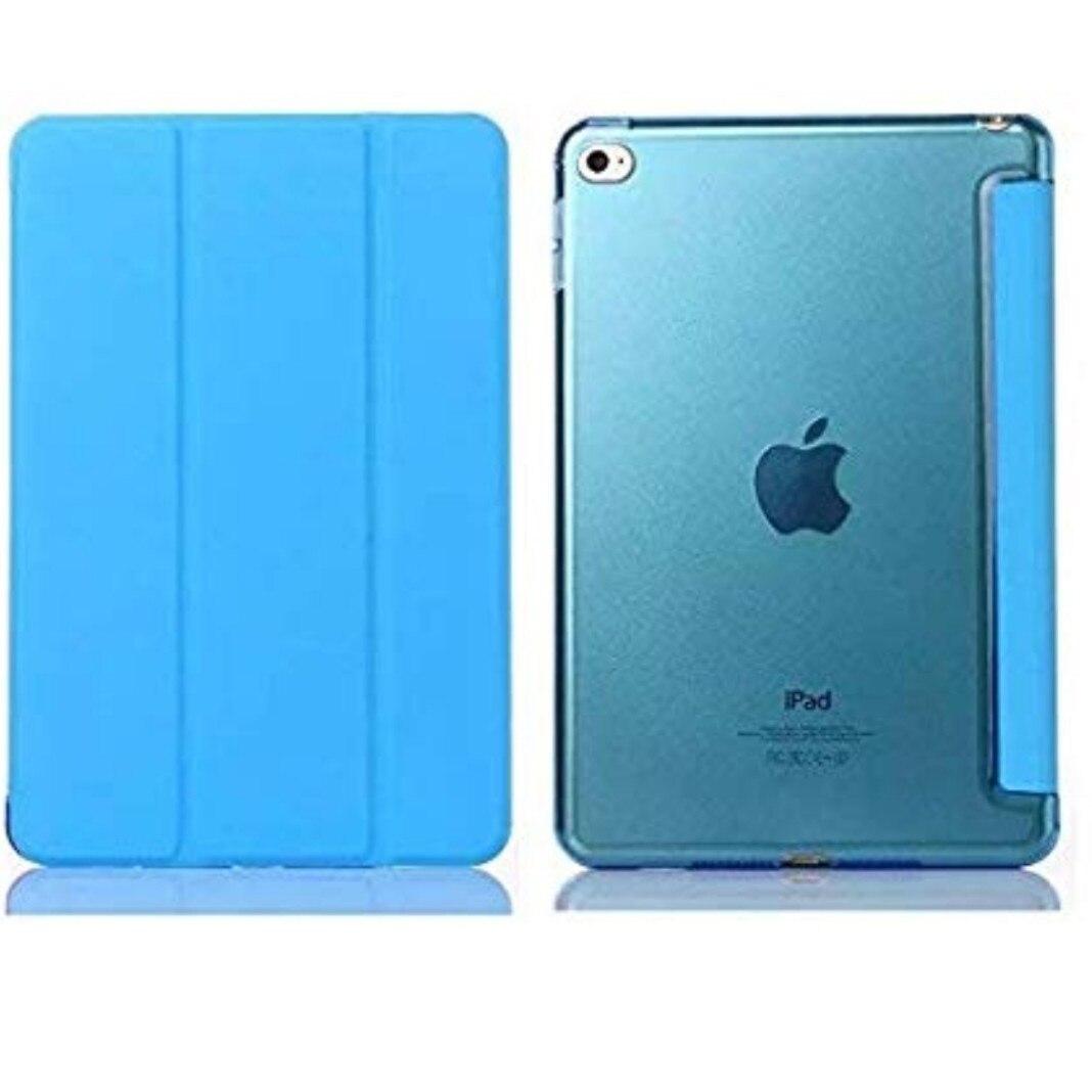 Husa smart cover compatibila cu Ipad Mini 5, Telgo, inchidere magnetica, Albastru-TELGORBCS®