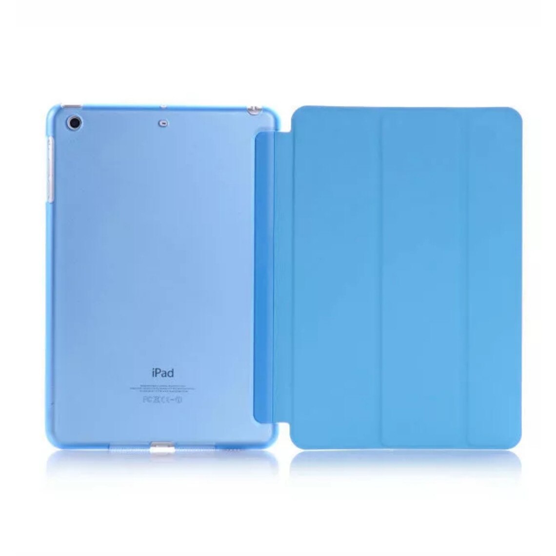 Husa smart cover compatibila cu Ipad Mini 5, Telgo, inchidere magnetica, Albastru-TELGORBCS®