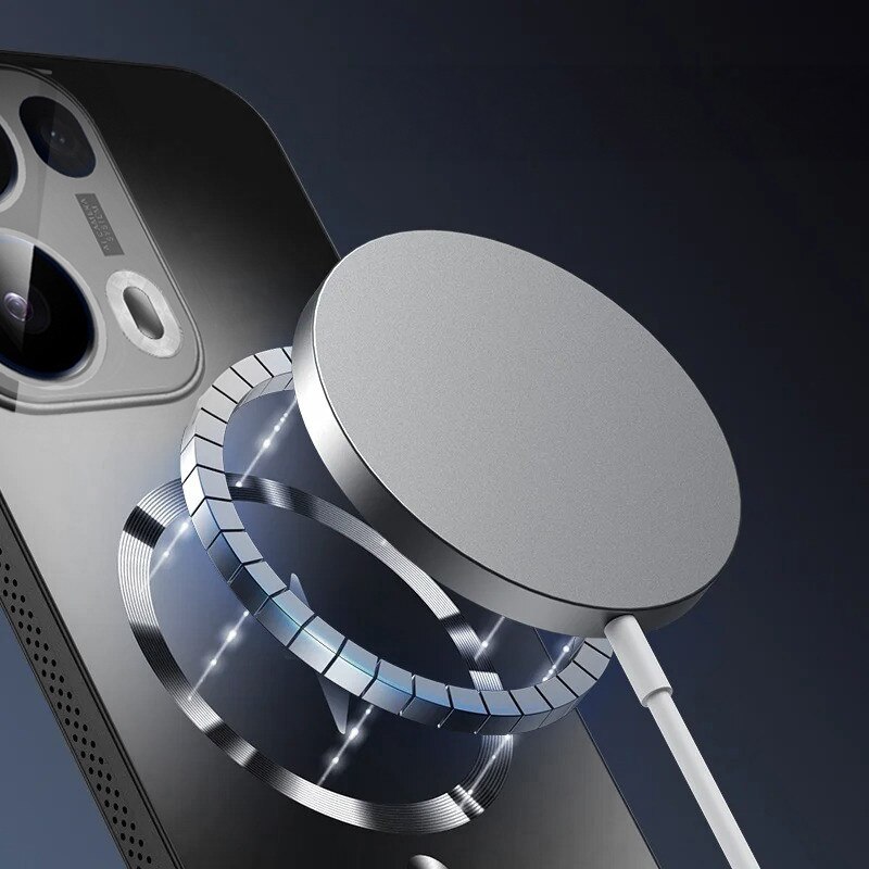 Husa telefon XGSM pentru Oppo Reno 13 Pro, MagSafe, neagra, cu protectie pentru camera, material rezistent