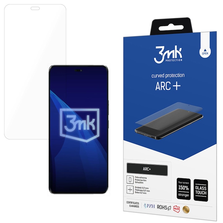Folie 3mk ARC+ pentru Honor Magic7 Lite, transparenta