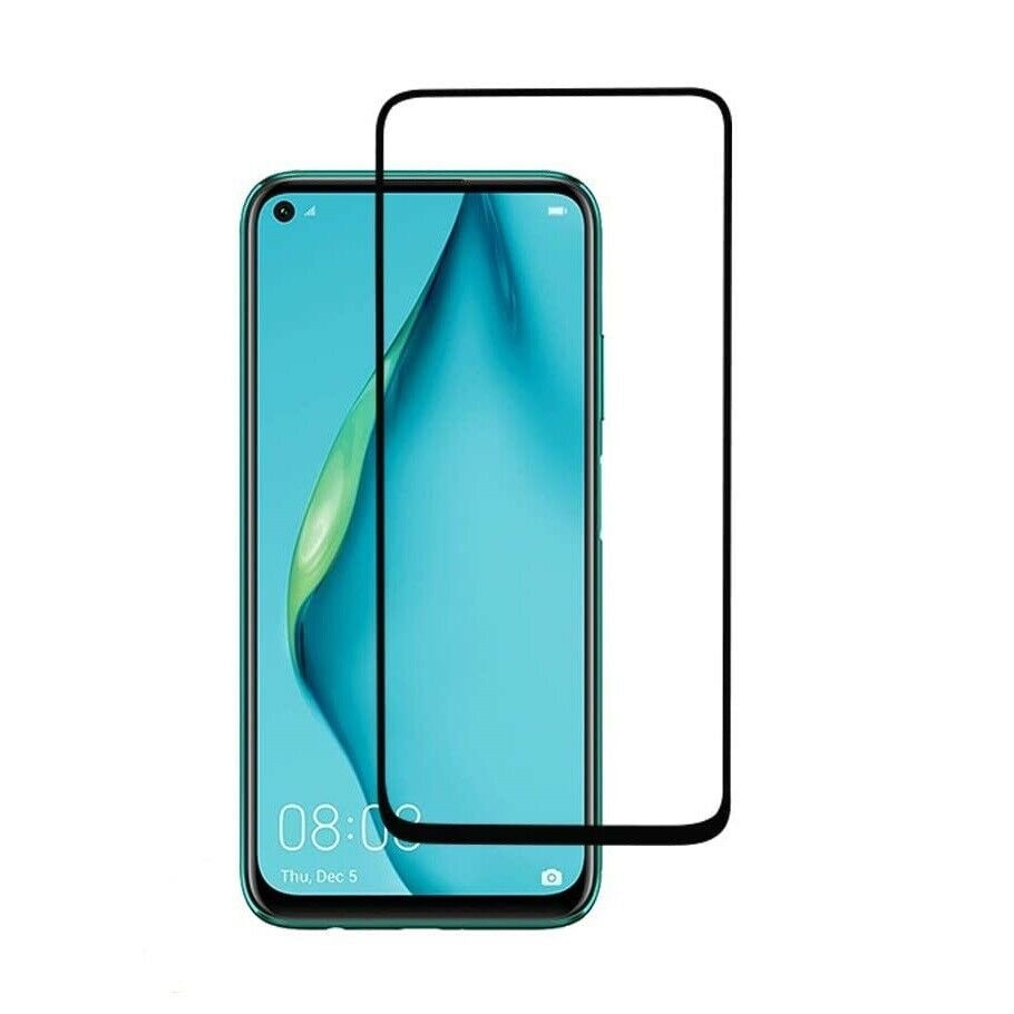 Folie protectie Premium Huawei P 40 Lite Full Cover Black 6D, Full Glue, Sticla securizata