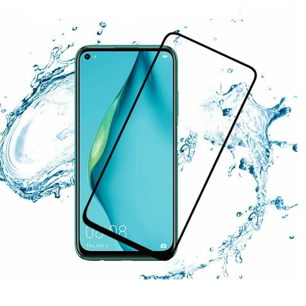 Folie protectie Premium Huawei P 40 Lite Full Cover Black 6D, Full Glue, Sticla securizata