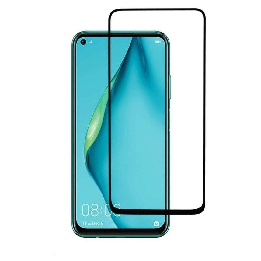 Folie protectie Premium Huawei P 40 Lite Full Cover Black 6D, Full Glue, Sticla securizata